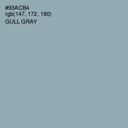 #93ACB4 - Gull Gray Color Image